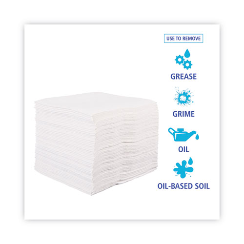 Picture of DRC Wipers, 12 x 13, White, 56 Bag, 18 Bags/Carton