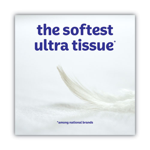 Picture of Ultra Soft Facial Tissue, 3-Ply, White, 8.75 x 4.5, 65 Sheets/Box, 4 Boxes/Pack