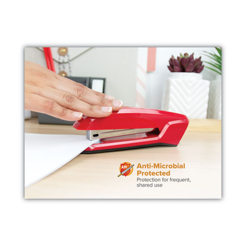 Picture of Ascend Stapler, 20-Sheet Capacity, Red