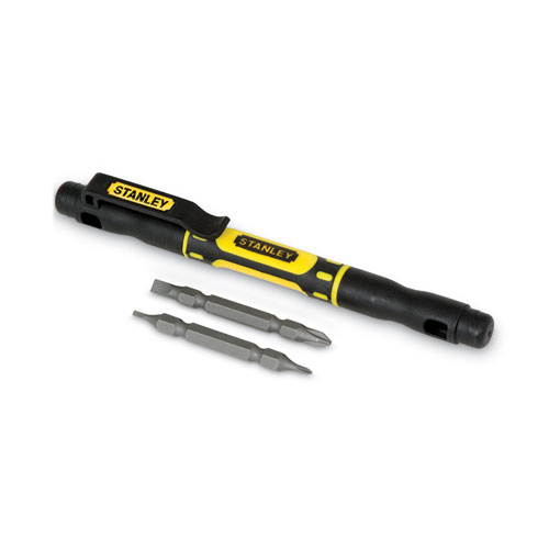 Picture of 4 in-1 Pocket Screwdriver, Black/Yellow