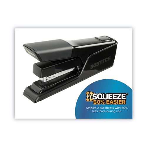 Picture of EZ Squeeze 40 Stapler, 40-Sheet Capacity, Black