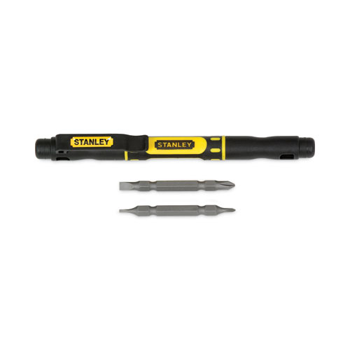 Picture of 4 in-1 Pocket Screwdriver, Black/Yellow