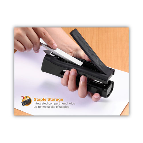 Picture of Dynamo Stapler, 20-Sheet Capacity, Black