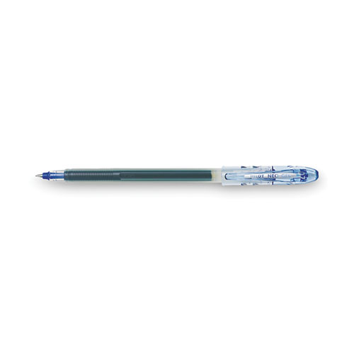 Picture of Neo-Gel Gel Pen, Stick, Fine 0.7 mm, Blue Ink, Translucent Blue Barrel, Dozen