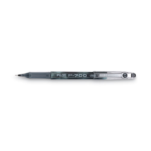 Picture of Precise P-700 Gel Pen, Stick, Fine 0.7 mm, Black Ink, Black Barrel, Dozen