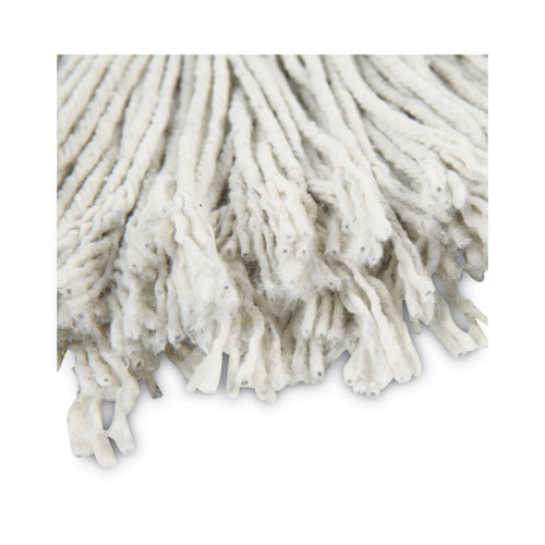 Picture of Cut-End Wet Mop Head, Cotton, No. 24, White 12/Carton