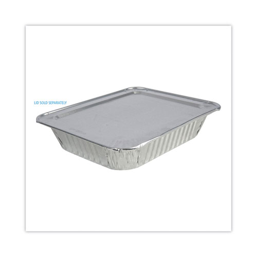 Picture of Aluminum Steam Table Pans, Half-Size Deep, 400 Gauge, 2.56" Deep, 10.38 x 12.75, 100/Carton