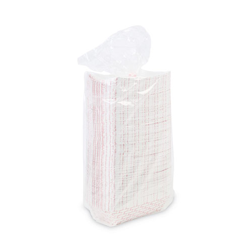 Picture of Paper Food Baskets, 0.25 lb Capacity, 2.69 x 4 x 1.05, Red/White, 1,000/Carton