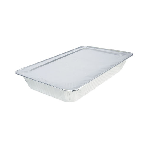 Picture of Aluminum Steam Table Pans, Full-Size Deep, 620 Gauge, 3.19" Deep, 12.81 x 20.75, 50/Carton