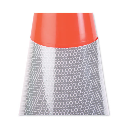 Picture of Traffic Cone, 14 x 14 x 28, Orange/Silver