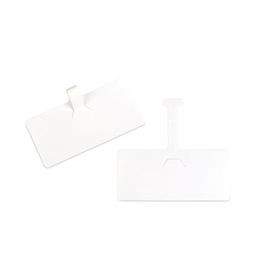 Picture of Wire Rack Shelf Tag, Side Load, 3.5 x 1.5, White, 10/Pack