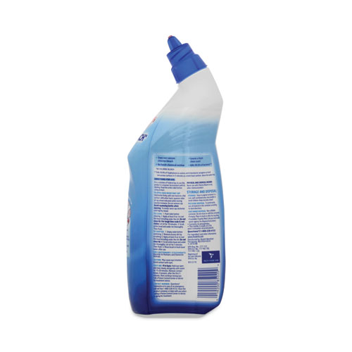 Picture of Toilet Bowl Cleaner with Hydrogen Peroxide, Ocean Fresh, 24 oz Angle Neck Bottle, 2/Pack, 4 Packs/Carton