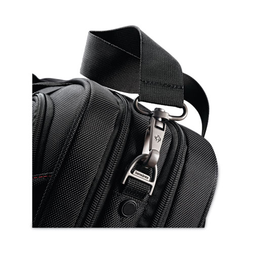 Picture of Xenon 3 Toploader Briefcase, Fits Devices Up to 15.6", Polyester, 16.5 x 4.75 x 12.75, Black