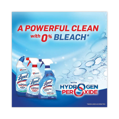 Picture of Toilet Bowl Cleaner with Hydrogen Peroxide, Ocean Fresh, 24 oz Angle Neck Bottle, 2/Pack, 4 Packs/Carton