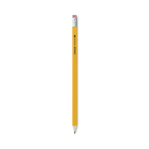 Picture of #2 Pre-Sharpened Woodcase Pencil, HB (#2), Black Lead, Yellow Barrel, 24/Pack