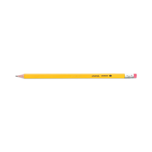 Picture of #2 Pre-Sharpened Woodcase Pencil, HB (#2), Black Lead, Yellow Barrel, 72/Pack