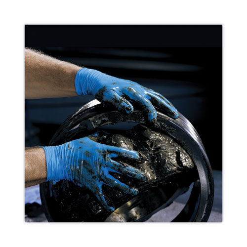 Picture of G10 2PRO Nitrile Gloves, Blue, Medium, 100/Box