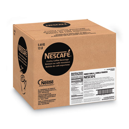 Picture of Frothy Coffee Beverage, French Vanilla, 2 lb Bag, 6/Carton