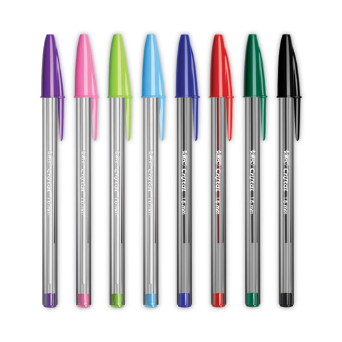 Picture of Cristal Xtra Bold Ballpoint Pen, Stick, Bold 1.6 mm, Assorted Ink and Barrel Colors, 24/Pack