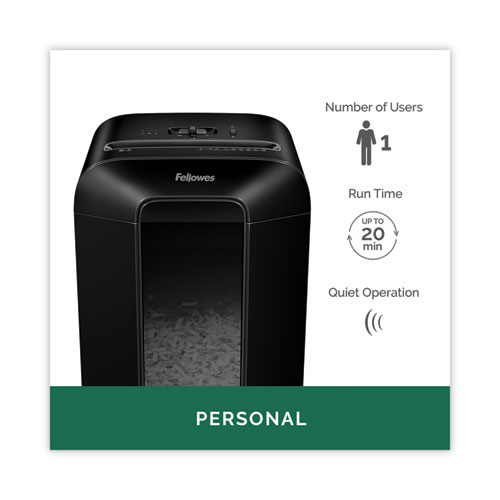 Picture of Powershred LX85 Cross-Cut Shredder, 12 Manual Sheet Capacity