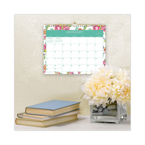 Picture of Day Designer Peyton Wall Calendar, Floral Artwork, 11 x 8.75, White/Multicolor Sheets, 12-Month (Jan to Dec): 2025