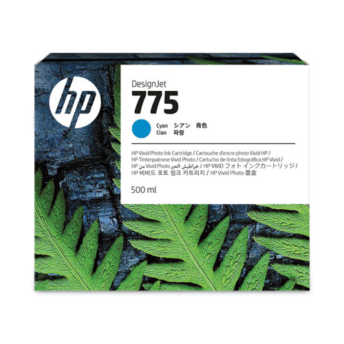 Picture of HP 775 (1XB17A) Cyan DesignJet Ink Cartridge