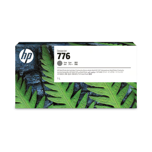Picture of HP 776 (1XB05A) Gray Original DesignJet Ink Cartridge