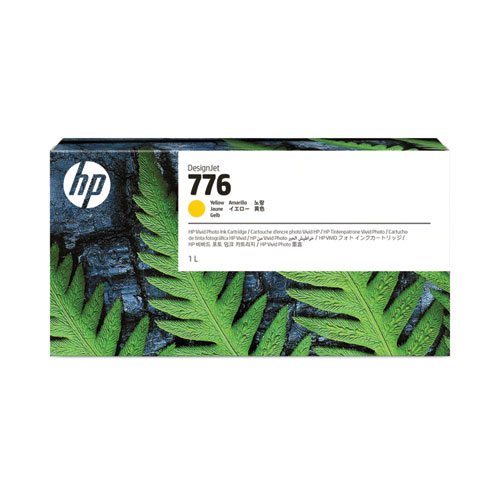 Picture of HP 776 (1XB08A) Yellow Original DesignJet Ink Cartridge