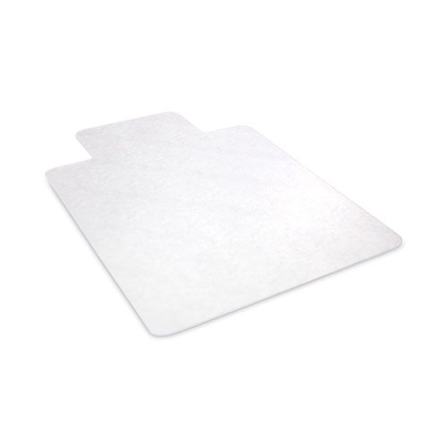 Picture of EconoMat All Day Use Chair Mat for Hard Floors, Flat Packed, 46 x 60, Lipped, Clear