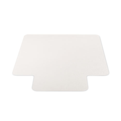 Picture of EconoMat All Day Use Chair Mat for Hard Floors, Flat Packed, 46 x 60, Lipped, Clear