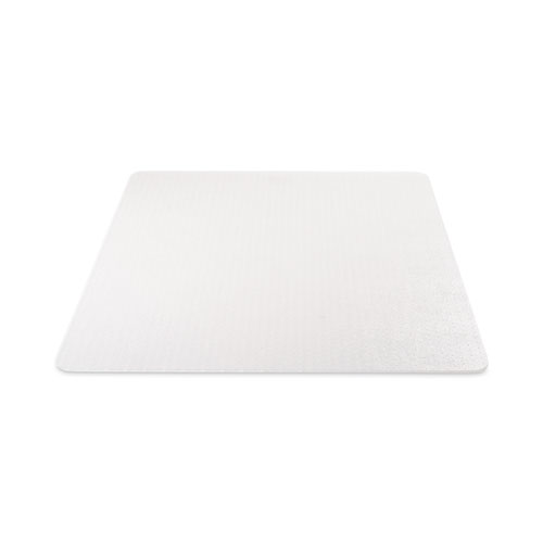 Picture of DuraMat Moderate Use Chair Mat, Low Pile Carpet, Flat, 45 x 53, Rectangle, Clear