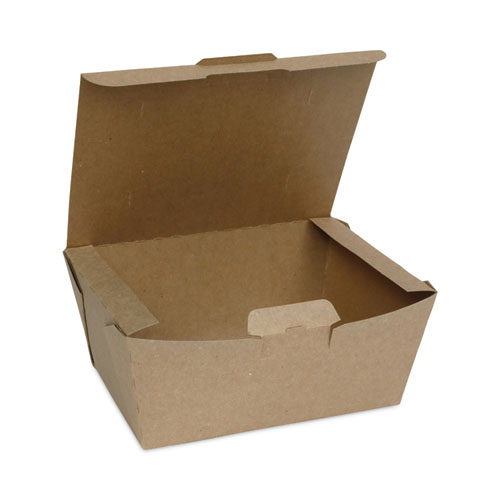 Picture of EarthChoice Tamper Evident OneBox Paper Box, 6.54 x 4.5 x 3.25, Kraft, 160/Carton