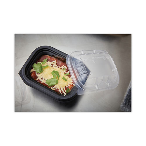 Picture of EarthChoice Entree2Go Takeout Container Vented Lid, 5.65 x 4.25 x 0.93, Clear, Plastic, 600/Carton