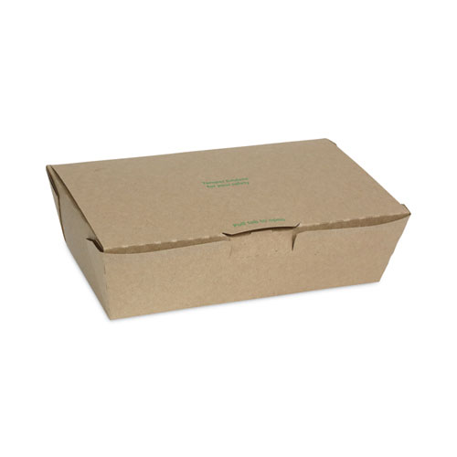 Picture of EarthChoice Tamper Evident OneBox Paper Box, 9.04 x 4.85 x 2.75, Kraft, 162/Carton