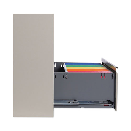 Picture of Lateral File, 3 Legal/Letter/A4/A5-Size File Drawers, Putty, 30" x 18" x 39.5"