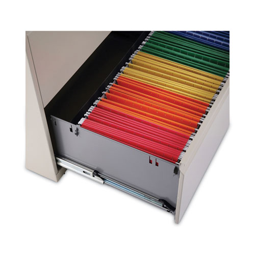 Picture of Lateral File, 3 Legal/Letter/A4/A5-Size File Drawers, Putty, 30" x 18" x 39.5"
