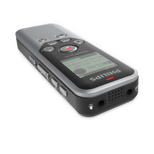 Picture of Voice Tracer DVT1250 Audio Recorder, 8 GB, Black/Silver