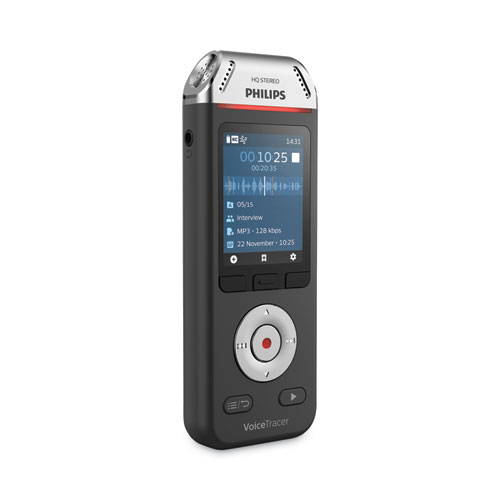 Picture of Voice Tracer DVT2810 Digital Recorder, 8 GB, Black