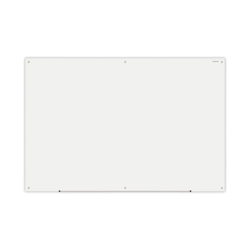 Picture of Frameless Glass Marker Board, 72" x 48", White Surface