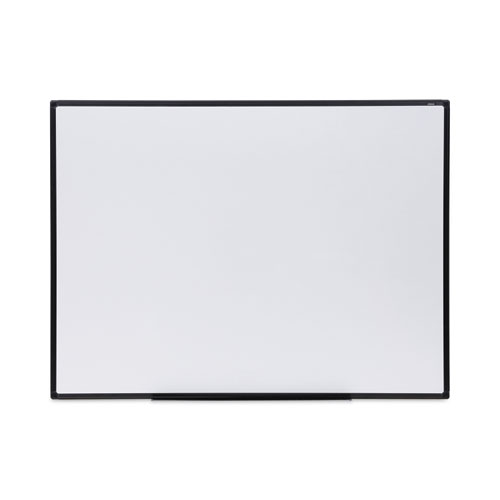 Picture of Design Series Deluxe Dry Erase Board, 48 x 36, White Surface, Black Anodized Aluminum Frame