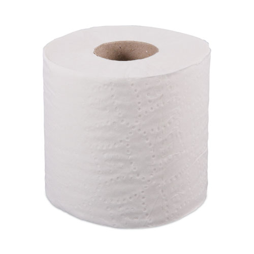 Picture of 1-Ply Toilet Tissue, Septic Safe, White, 1,000 Sheets, 96 Rolls/Carton