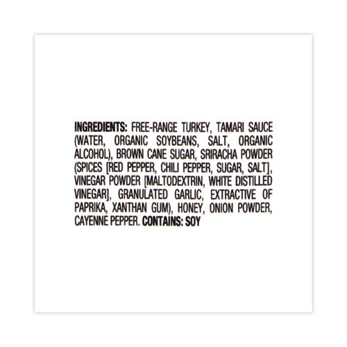 Picture of Sriracha Honey Turkey Jerky, 1 oz Pouch, 12/Pack