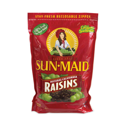 Picture of Natural California Raisins, 2 lb Box, 2/Carton, Ships in 1-3 Business Days