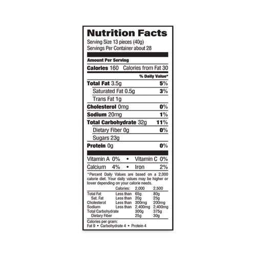 Picture of Frooties, Strawberry, 38.8 oz Bag, 360 Pieces/Bag