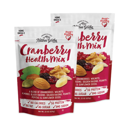 Picture of Cranberry Health Mix, 1.2 oz Pouch, 2 Pouches/Pack, Ships in 1-3 Business Days