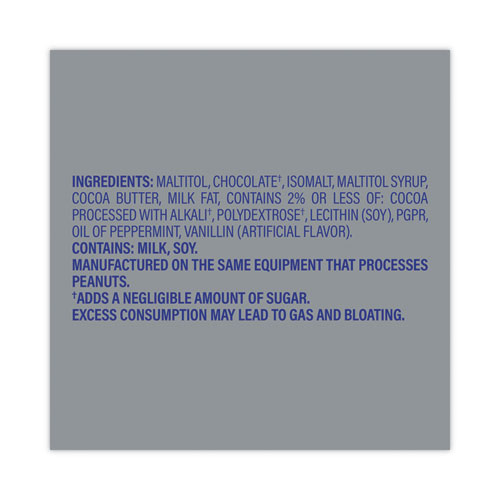 Picture of Sugar Free Peppermint Pattie, 3 oz Peg Bags, 12/Carton