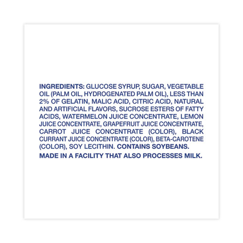 Picture of Fruit Chews, Sweet and Sour, 12.7 oz, 3/Pack