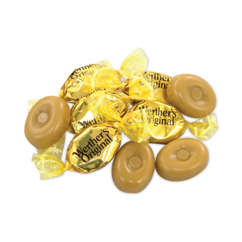 Picture of Caramel Hard Candy, 34 oz Bag, 3/Pack, Delivered in 1-4 Business Days