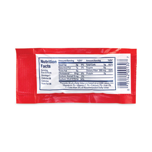 Picture of Salted Pumpkin Seeds, 0.31 oz Pouches, 36 Pouches/Pack, 2 Packs/Carton