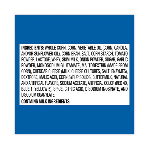 Picture of Reduced Fat Cool Ranch Tortilla Chips, 1 oz Bag, 72 Bags/Carton